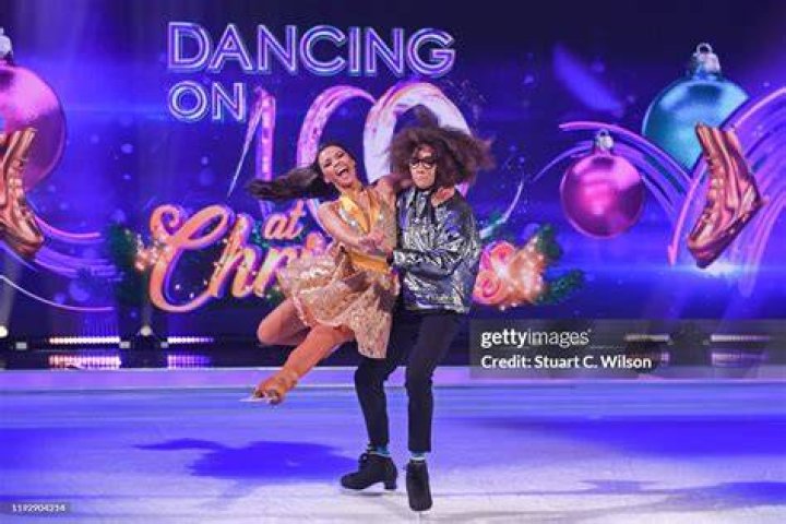 Did perri win dancing on ice?