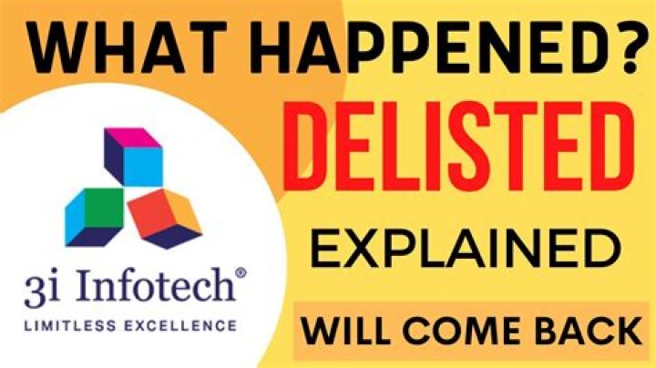 Will 3i infotech delisting?